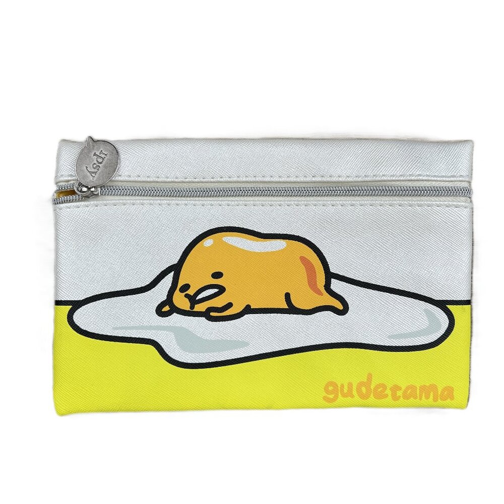 Ipsy Gudetama Lazy Egg Cosmetic Bag by Sanrio
